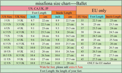 Womens PU Leather Ballet Slippers Dance Shoes Split Sole Belly Flat Adult Dance Trainers